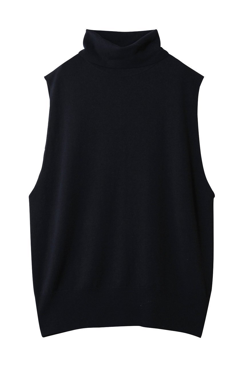 【ミズイロ インド/mizuiro ind】のrib high neck vest ベスト インテリア・キッズ・メンズ・レディースファッション・服の通販 founy(ファニー) ファッション Fashion レディースファッション Fashion for Women トップス・カットソー Cut & Sew Tops ニット Knit Tops & Sweaters ベスト&ジレ / 重ね着スタイル Vests & Gilets カジュアルプルオーバー・ニットトップス Pullovers & Knit Tops / Casual Pullovers カットソー Cut and Sewn Top ハイネック High Neck, Mock Neck ベスト Vest, Waistcoat リラックス Relax, Relaxed Fit 新作・新入荷 New Arrivals / New In navy|ID: prp329100004772236 ipo3291000000034575774