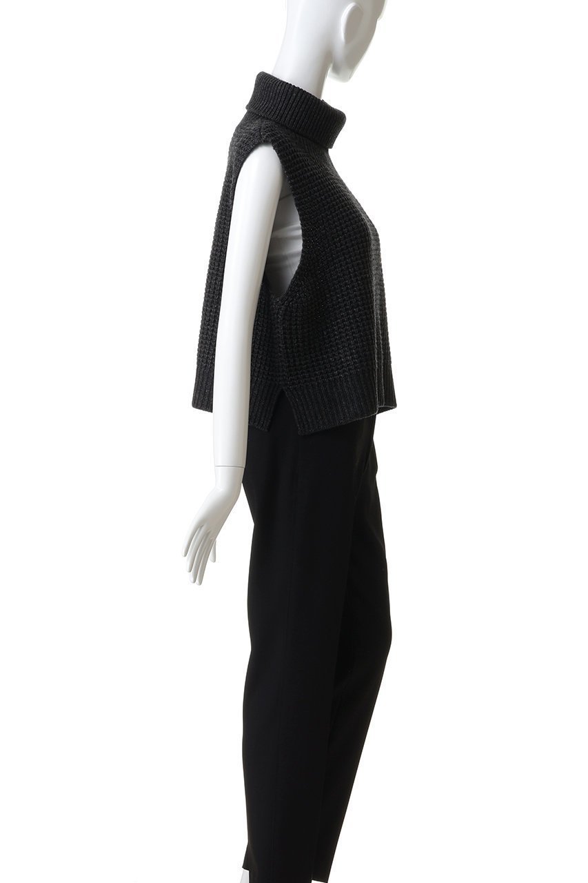 【ミズイロ インド/mizuiro ind】のwaffle high neck vest ベスト 人気、トレンドファッション・服の通販 founy(ファニー) ファッション Fashion レディースファッション Fashion for Women トップス・カットソー Cut & Sew Tops ニット Knit Tops & Sweaters ベスト&ジレ / 重ね着スタイル Vests & Gilets カジュアルプルオーバー・ニットトップス Pullovers & Knit Tops / Casual Pullovers インナー Innerwear カットソー Cut and Sewn Top シンプル Simple, Minimal ハイネック High Neck, Mock Neck ベスト Vest, Waistcoat モダン Modern, Contemporary ワッフル Waffle, Waffle Knit エレガント 上品 Elegant 新作・新入荷 New Arrivals / New In other-3|ID: prp329100004772237 ipo3291000000034575787