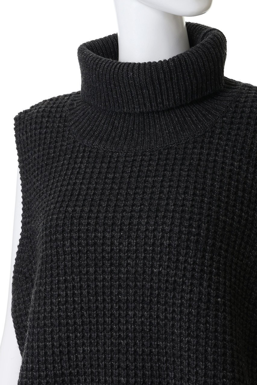 【ミズイロ インド/mizuiro ind】のwaffle high neck vest ベスト 人気、トレンドファッション・服の通販 founy(ファニー) ファッション Fashion レディースファッション Fashion for Women トップス・カットソー Cut & Sew Tops ニット Knit Tops & Sweaters ベスト&ジレ / 重ね着スタイル Vests & Gilets カジュアルプルオーバー・ニットトップス Pullovers & Knit Tops / Casual Pullovers インナー Innerwear カットソー Cut and Sewn Top シンプル Simple, Minimal ハイネック High Neck, Mock Neck ベスト Vest, Waistcoat モダン Modern, Contemporary ワッフル Waffle, Waffle Knit エレガント 上品 Elegant 新作・新入荷 New Arrivals / New In other-5|ID: prp329100004772237 ipo3291000000034575789
