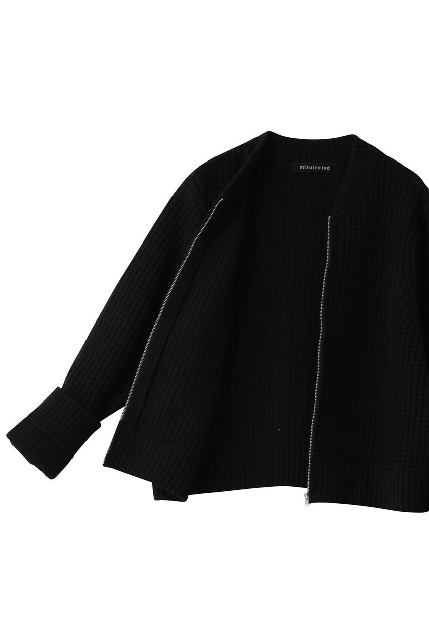 【ミズイロ インド/mizuiro ind】のwaffle zip blouson ブルゾン 人気、トレンドファッション・服の通販 founy(ファニー) ファッション Fashion レディースファッション Fashion for Women アウター Coat / Outerwear Collection レディースジャケット・軽アウター Jackets ブルゾンジャケット・スポーティアウター Blouson Jackets ジャケット Jacket, Outerwear ブルゾン Blouson, Bomber Jacket ワッフル Waffle, Waffle Knit 新作・新入荷 New Arrivals / New In other-6|ID: prp329100004772238 ipo3291000000034575798