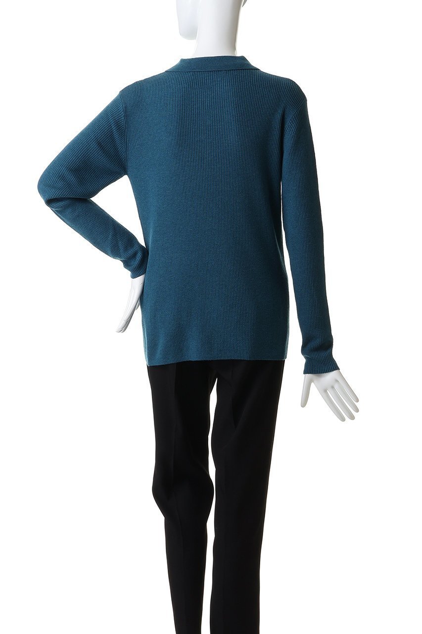 【ミズイロ インド/mizuiro ind】のロングカラーニットポロ 人気、トレンドファッション・服の通販 founy(ファニー) ファッション Fashion レディースファッション Fashion for Women トップス・カットソー Cut & Sew Tops ニット Knit Tops & Sweaters カジュアルプルオーバー・ニットトップス Pullovers & Knit Tops / Casual Pullovers クラシカル Classical, Vintage-Inspired シンプル Simple, Minimal デニム Denim, Jeans Material トレンド Trend, Trending Now other-4|ID: prp329100004772239 ipo3291000000035712123