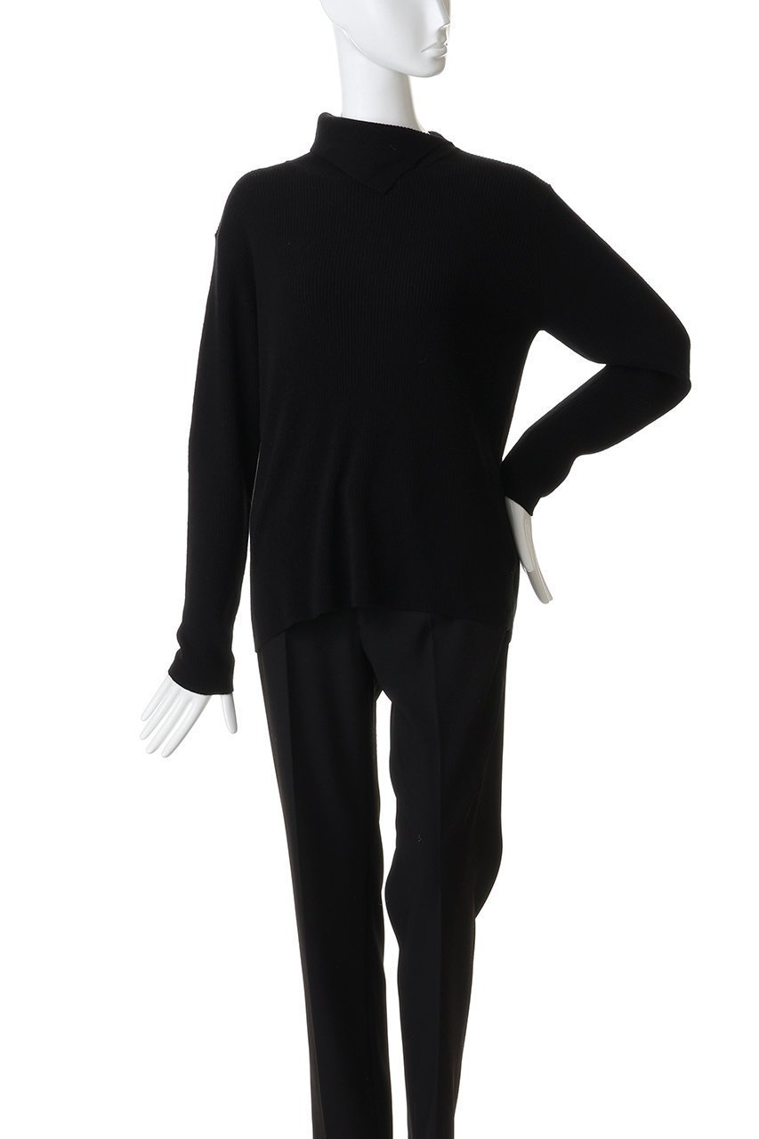 【ミズイロ インド/mizuiro ind】のrib high neck P/O with button プルオーバー 人気、トレンドファッション・服の通販 founy(ファニー) ファッション Fashion レディースファッション Fashion for Women トップス・カットソー Cut & Sew Tops ニット Knit Tops & Sweaters カジュアルプルオーバー・ニットトップス Pullovers & Knit Tops / Casual Pullovers アシンメトリー Asymmetrical Style ハイネック High Neck, Mock Neck エレガント 上品 Elegant 新作・新入荷 New Arrivals / New In other-2|ID: prp329100004772240 ipo3291000000034575816