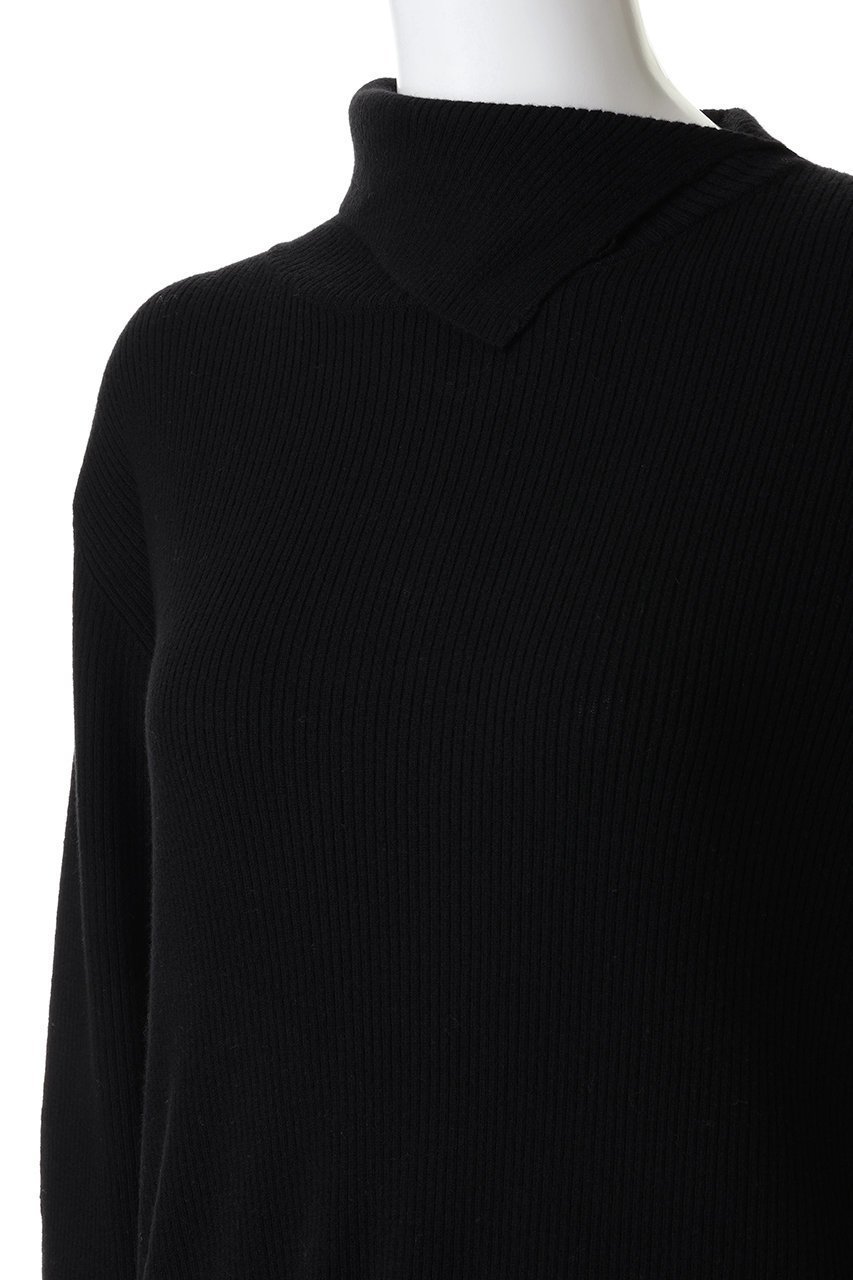 【ミズイロ インド/mizuiro ind】のrib high neck P/O with button プルオーバー 人気、トレンドファッション・服の通販 founy(ファニー) ファッション Fashion レディースファッション Fashion for Women トップス・カットソー Cut & Sew Tops ニット Knit Tops & Sweaters カジュアルプルオーバー・ニットトップス Pullovers & Knit Tops / Casual Pullovers アシンメトリー Asymmetrical Style ハイネック High Neck, Mock Neck エレガント 上品 Elegant 新作・新入荷 New Arrivals / New In other-5|ID: prp329100004772240 ipo3291000000034575819