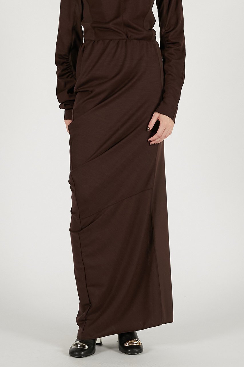 【プランク プロジェクト/PRANK PROJECT】のウールスラウチースカート 人気、トレンドファッション・服の通販 founy(ファニー) 　ファッション　Fashion　レディースファッション　Fashion for Women　スカート　Skirts　ロングスカート　Long Skirts / Maxi & Midi Skirts　シンプル　Simple, Minimal　スリット　Slit, Slit Detail　ロング　Long, Long-Length　other-8|ID: prp329100004772241 ipo3291000000034639437