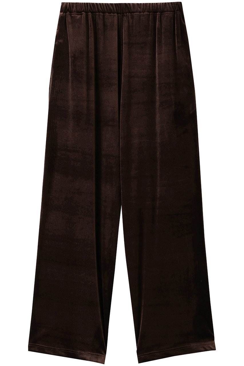 【ミディウミソリッド/MIDIUMISOLID】のrelax velour PT パンツ 人気、トレンドファッション・服の通販 founy(ファニー) ファッション Fashion レディースファッション Fashion for Women パンツ Pants & Trousers なめらか Smooth, Silky Texture ベロア Velour, Soft Velvet リュクス Luxury, Elegant, High-End, Chic リラックス Relax, Relaxed Fit エレガント 上品 Elegant 新作・新入荷 New Arrivals / New In other-1|ID: prp329100004772242 ipo3291000000034575828