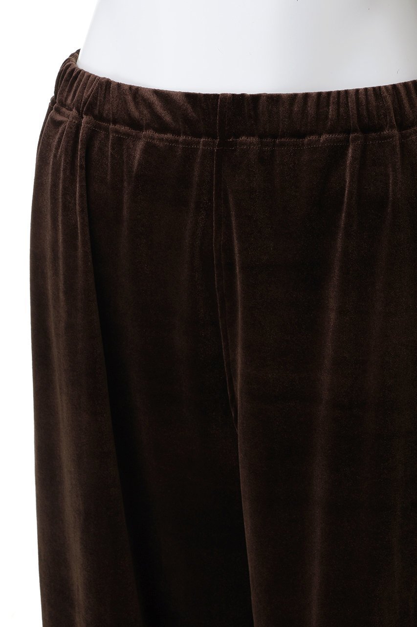 【ミディウミソリッド/MIDIUMISOLID】のリラックスベロアパンツ 人気、トレンドファッション・服の通販 founy(ファニー) 　ファッション　Fashion　レディースファッション　Fashion for Women　パンツ　Pants & Trousers　なめらか　Smooth, Silky Texture　ベロア　Velour, Soft Velvet　リュクス　Luxury, Elegant, High-End, Chic　リラックス　Relax, Relaxed Fit　エレガント 上品　Elegant　other-5|ID: prp329100004772242 ipo3291000000035878200