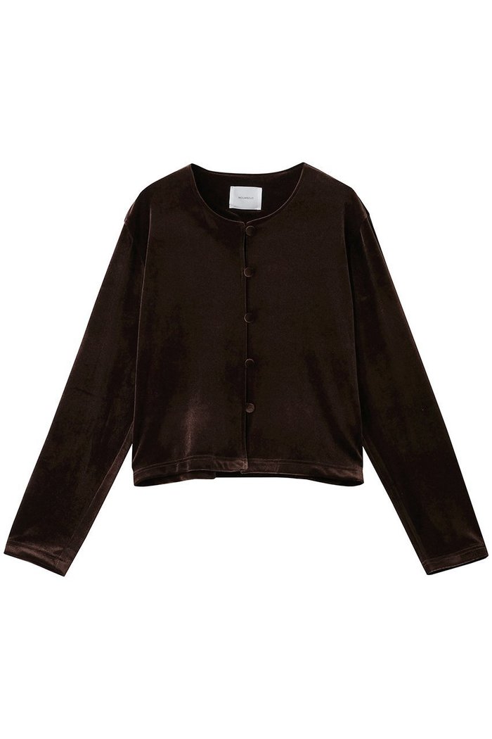 【ミディウミソリッド/MIDIUMISOLID】のc/neck velour CD カーディガン インテリア・キッズ・メンズ・レディースファッション・服の通販 founy(ファニー) https://founy.com/ ファッション Fashion レディースファッション Fashion for Women トップス・カットソー Cut & Sew Tops カーディガン・羽織り Layered Style Cardigans シャツ・ブラウス・オフィスカジュアル Elegant Blouses & Button-Ups ロングTシャツ・Tシャツ Longline T-Shirts & Tees カットソー・ベーシックTシャツ Cut-and-Sewn Tops / Stretch Tees & Basics ベロアトップス Velour Tops / Velvet-Look Items カーディガン Cardigan, Knitwear シンプル Simple, Minimal フロント Front, Front Design ベロア Velour, Soft Velvet リュクス Luxury, Elegant, High-End, Chic エレガント 上品 Elegant 新作・新入荷 New Arrivals / New In |ID: prp329100004772243 ipo3291000000034575836