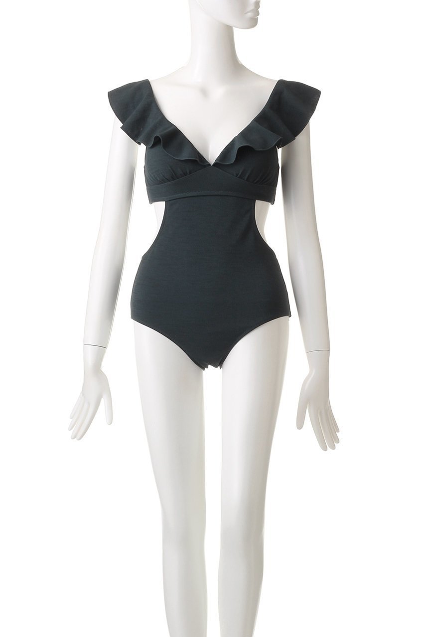 【レイール/Reir】の【San-ai Resort】Slabワンピース 人気、トレンドファッション・服の通販 founy(ファニー) ファッション Fashion レディースファッション Fashion for Women ワンピース Dresses スポーツウェア Functional & Stylish Sportswear スポーツ ワンピース Athletic Dress / Tennis Dress カッティング Cutting Detail スポーツ Sports, Activewear デコルテ Décolleté, Neckline フェミニン Feminine, Girly フリル Frill, Ruffle リラックス Relax, Relaxed Fit レース Lace, Lace Fabric ワイヤー Wire, Wired Bra 再入荷 Restock / Back in Stock 定番 Standard, Basic Item 水着 Swimsuit, Swimwear other-2|ID: prp329100004772245 ipo3291000000034575853