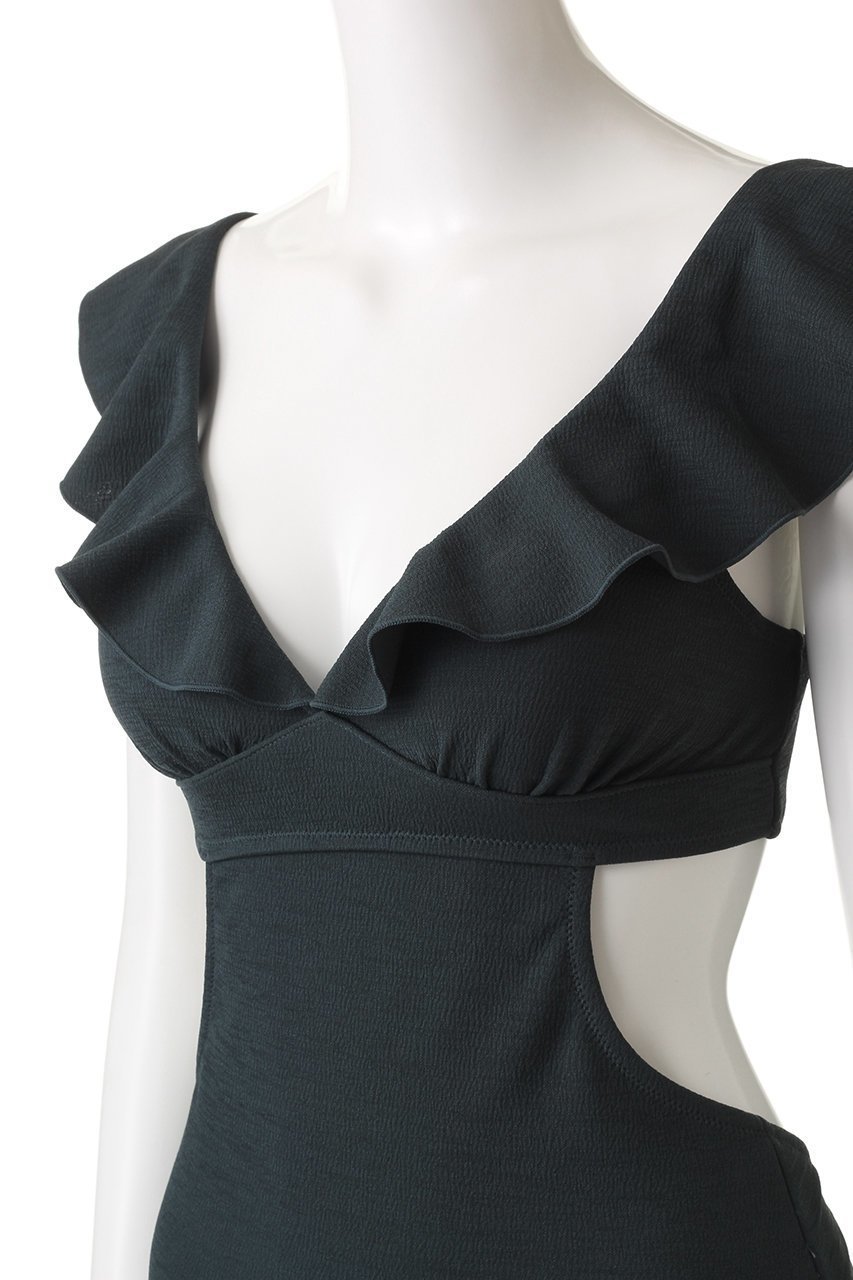 【レイール/Reir】の【San-ai Resort】Slabワンピース 人気、トレンドファッション・服の通販 founy(ファニー) 　ファッション　Fashion　レディースファッション　Fashion for Women　ワンピース　Dresses　スポーツウェア　Functional & Stylish Sportswear　スポーツ ワンピース　Athletic Dress / Tennis Dress　カッティング　Cutting Detail　スポーツ　Sports, Activewear　デコルテ　Décolleté, Neckline　フェミニン　Feminine, Girly　フリル　Frill, Ruffle　リラックス　Relax, Relaxed Fit　レース　Lace, Lace Fabric　ワイヤー　Wire, Wired Bra　定番　Standard, Basic Item　水着　Swimsuit, Swimwear　other-5|ID: prp329100004772245 ipo3291000000035845970