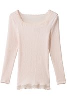 【キッドブルー/KID BLUE】の25裏綿接結長袖インナー 人気、トレンドファッション・服の通販 founy(ファニー) ファッション Fashion レディースファッション Fashion for Women 下着・ランジェリー Lingerie & Intimates その他ランジェリー・インナーアイテム Other Lingerie / Intimates インナー Innerwear シンプル Simple, Minimal デコルテ Décolleté, Neckline フィット Fit, Slim Fit ランジェリー Lingerie, Intimate Wear 新作・新入荷 New Arrivals / New In 長袖 Long Sleeve, Full Sleeve |ID:prp329100004772858