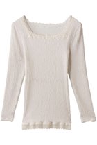 【キッドブルー/KID BLUE】の25裏綿接結長袖インナー ライトグレー|ID:prp329100004772858