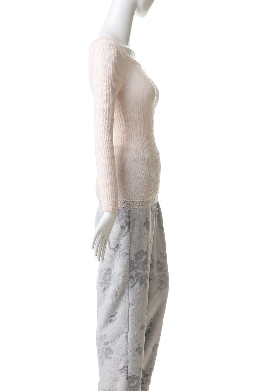 【キッドブルー/KID BLUE】の25裏綿接結長袖インナー 人気、トレンドファッション・服の通販 founy(ファニー) 　ファッション　Fashion　レディースファッション　Fashion for Women　下着・ランジェリー　Lingerie & Intimates　その他ランジェリー・インナーアイテム　Other Lingerie / Intimates　インナー　Innerwear　シンプル　Simple, Minimal　デコルテ　Décolleté, Neckline　フィット　Fit, Slim Fit　ランジェリー　Lingerie, Intimate Wear　長袖　Long Sleeve, Full Sleeve　other-3|ID: prp329100004772858 ipo3291000000035905275