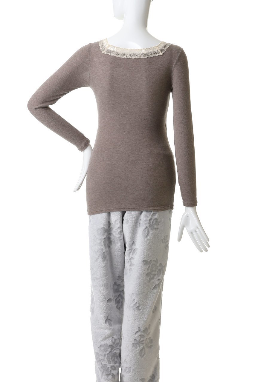 【キッドブルー/KID BLUE】の24起毛ローゲージベア天カップ付長袖 人気、トレンドファッション・服の通販 founy(ファニー) ファッション Fashion レディースファッション Fashion for Women 下着・ランジェリー Lingerie & Intimates その他ランジェリー・インナーアイテム Other Lingerie / Intimates お家時間・ステイホーム Stay Home / At Home インナー Innerwear フィット Fit, Slim Fit ランジェリー Lingerie, Intimate Wear リラックス Relax, Relaxed Fit レース Lace, Lace Fabric エレガント 上品 Elegant 新作・新入荷 New Arrivals / New In A/W・秋冬 Autumn/Winter 長袖 Long Sleeve, Full Sleeve other-4|ID: prp329100004772861 ipo3291000000034583675