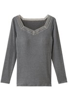 【キッドブルー/KID BLUE】の24起毛ローゲージベア天カップ付長袖 グレー|ID:prp329100004772861