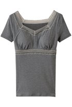 【キッドブルー/KID BLUE】の24起毛ローゲージベア天カップ付半袖 グレー|ID: prp329100004772862 ipo3291000000036077468