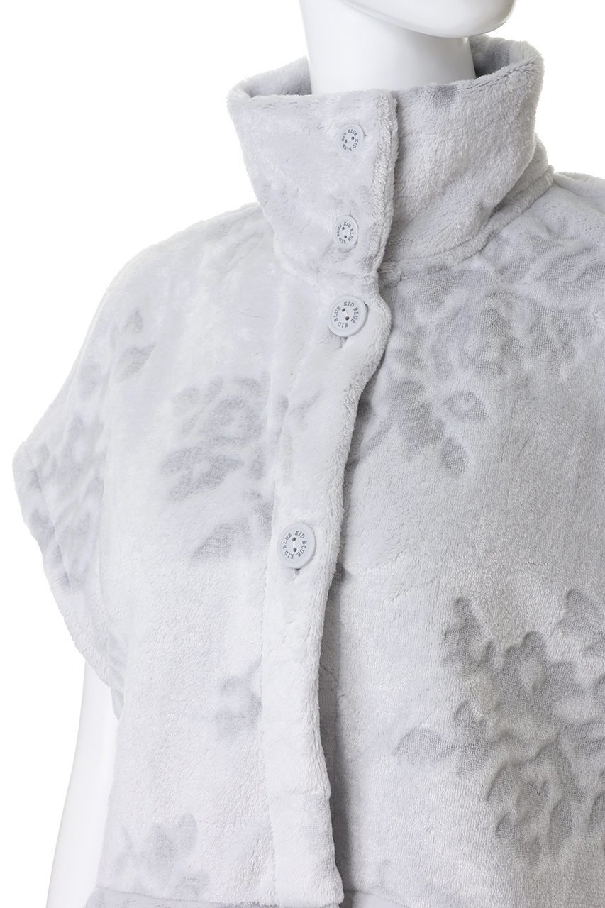 【キッドブルー/KID BLUE】の25シャギーブーケショルダーウォーマ 人気、トレンドファッション・服の通販 founy(ファニー) 　ファッション　Fashion　レディースファッション　Fashion for Women　ストール　Soft & Warm Scarves　マフラー・スヌード / 冬小物の定番　Scarves & Mufflers　お家時間・ステイホーム　Stay Home / At Home　スタンド　Stand Collar, Upright Stand　ストール　Stole, Wrap　フェミニン　Feminine, Girly　フラワー　Flower, Floral　フリル　Frill, Ruffle　マフラー　Scarf, Muffler　再入荷　Restock / Back in Stock　other-5|ID: prp329100004772863 ipo3291000000035905314