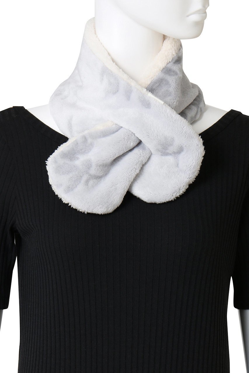 【キッドブルー/KID BLUE】の25シャギーブーケネックウォーマー 人気、トレンドファッション・服の通販 founy(ファニー) 　ファッション　Fashion　レディースファッション　Fashion for Women　ストール　Soft & Warm Scarves　マフラー・スヌード / 冬小物の定番　Scarves & Mufflers　ストール　Stole, Wrap　フェミニン　Feminine, Girly　フラワー　Flower, Floral　マフラー　Scarf, Muffler　再入荷　Restock / Back in Stock　A/W・秋冬　Autumn/Winter　other-2|ID: prp329100004772864 ipo3291000000035905324