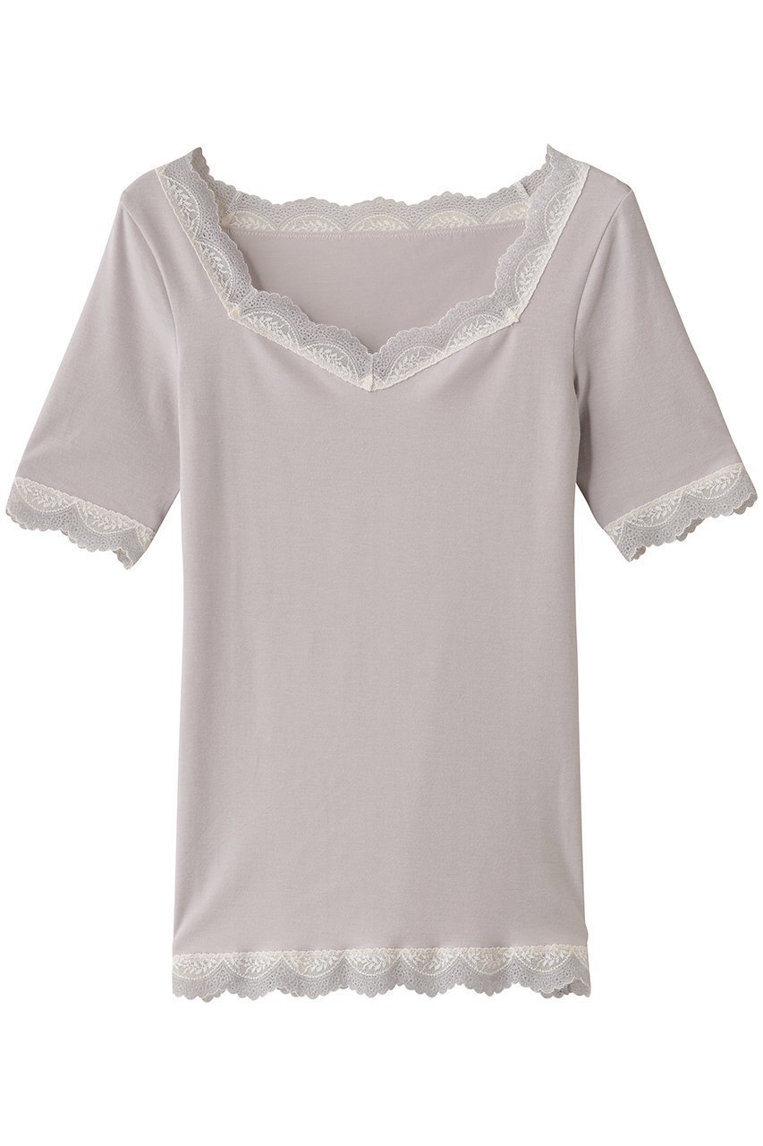 【キッドブルー/KID BLUE】の25起毛ベア天半袖インナー インテリア・キッズ・メンズ・レディースファッション・服の通販 founy(ファニー) 　ファッション　Fashion　レディースファッション　Fashion for Women　下着・ランジェリー　Lingerie & Intimates　その他ランジェリー・インナーアイテム　Other Lingerie / Intimates　おすすめ　Recommended / Our Picks　なめらか　Smooth, Silky Texture　インナー　Innerwear　コンパクト　Compact, Small Size　セットアップ　Set-Up, Coordinated Outfit　フィット　Fit, Slim Fit　ランジェリー　Lingerie, Intimate Wear　人気　Popular, Best Seller　半袖　Short Sleeve, Half Sleeve　定番　Standard, Basic Item　A/W・秋冬　Autumn/Winter　グレー|ID: prp329100004772865 ipo3291000000035905335