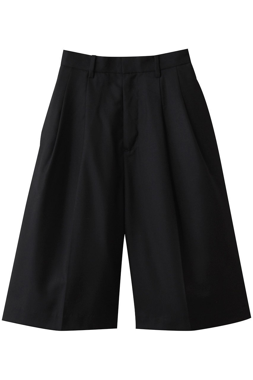 【ハー/HER.】のウールハーフパンツ インテリア・キッズ・メンズ・レディースファッション・服の通販 founy(ファニー) 　ファッション　Fashion　レディースファッション　Fashion for Women　パンツ　Pants & Trousers　ショートパンツ・ハーフパンツ　High-Waisted & Relaxed Shorts　おすすめ　Recommended / Our Picks　ウォーム　Warm Fabric　カットソー　Cut and Sewn Top　ショート　Short, Short Length　ミドル　Middle Length, Mid Height　ブラック|ID: prp329100004772872 ipo3291000000035668474