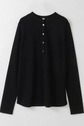 【ハー/HER.】 【11/20 12:00販売開始】コットンヘンリーネックプルオーバー人気、トレンドファッション・服の通販 founy(ファニー) ファッション Fashion レディースファッション Fashion for Women トップス・カットソー Cut & Sew Tops シャツ・ブラウス・オフィスカジュアル Elegant Blouses & Button-Ups ロングTシャツ・Tシャツ Longline T-Shirts & Tees カジュアルプルオーバー・ニットトップス Pullovers & Knit Tops / Casual Pullovers カットソー・ベーシックTシャツ Cut-and-Sewn Tops / Stretch Tees & Basics シンプル Simple, Minimal スリーブ Sleeve, Long Sleeve / Short Sleeve ロング Long, Long-Length エレガント 上品 Elegant 新作・新入荷 New Arrivals / New In A/W・秋冬 Autumn/Winter |ID:prp329100004772874