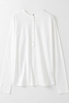 【ハー/HER.】の【11/20 12:00販売開始】コットンヘンリーネックプルオーバー 人気、トレンドファッション・服の通販 founy(ファニー) ファッション Fashion レディースファッション Fashion for Women トップス・カットソー Cut & Sew Tops シャツ・ブラウス・オフィスカジュアル Elegant Blouses & Button-Ups ロングTシャツ・Tシャツ Longline T-Shirts & Tees カジュアルプルオーバー・ニットトップス Pullovers & Knit Tops / Casual Pullovers カットソー・ベーシックTシャツ Cut-and-Sewn Tops / Stretch Tees & Basics シンプル Simple, Minimal スリーブ Sleeve, Long Sleeve / Short Sleeve ロング Long, Long-Length エレガント 上品 Elegant 新作・新入荷 New Arrivals / New In A/W・秋冬 Autumn/Winter thumbnail オフホワイト|ID: prp329100004772874 ipo3291000000034583776