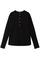 【ハー/HER.】のコットンヘンリーネックプルオーバー 人気、トレンドファッション・服の通販 founy(ファニー) ファッション Fashion レディースファッション Fashion for Women トップス・カットソー Cut & Sew Tops シャツ・ブラウス・オフィスカジュアル Elegant Blouses & Button-Ups ロングTシャツ・Tシャツ Longline T-Shirts & Tees カジュアルプルオーバー・ニットトップス Pullovers & Knit Tops / Casual Pullovers カットソー・ベーシックTシャツ Cut-and-Sewn Tops / Stretch Tees & Basics シンプル Simple, Minimal スリーブ Sleeve, Long Sleeve / Short Sleeve ロング Long, Long-Length エレガント 上品 Elegant A/W・秋冬 Autumn/Winter thumbnail ブラック|ID: prp329100004772874 ipo3291000000036077483