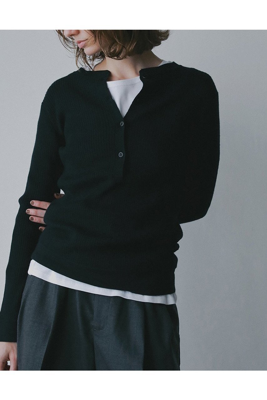 【ハー/HER.】の【11/20 12:00販売開始】ウールヘンリーネックニットプルオーバー 人気、トレンドファッション・服の通販 founy(ファニー) ファッション Fashion レディースファッション Fashion for Women トップス・カットソー Cut & Sew Tops ニット Knit Tops & Sweaters カジュアルプルオーバー・ニットトップス Pullovers & Knit Tops / Casual Pullovers おすすめ Recommended / Our Picks なめらか Smooth, Silky Texture カットソー Cut and Sewn Top トレンド Trend, Trending Now リブニット Rib Knit, Ribbed Knit エレガント 上品 Elegant 新作・新入荷 New Arrivals / New In other-2|ID: prp329100004772875 ipo3291000000034583784