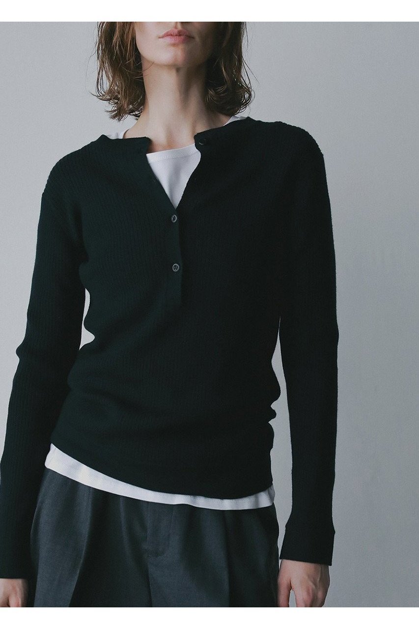 【ハー/HER.】の【11/20 12:00販売開始】ウールヘンリーネックニットプルオーバー 人気、トレンドファッション・服の通販 founy(ファニー) ファッション Fashion レディースファッション Fashion for Women トップス・カットソー Cut & Sew Tops ニット Knit Tops & Sweaters カジュアルプルオーバー・ニットトップス Pullovers & Knit Tops / Casual Pullovers おすすめ Recommended / Our Picks なめらか Smooth, Silky Texture カットソー Cut and Sewn Top トレンド Trend, Trending Now リブニット Rib Knit, Ribbed Knit エレガント 上品 Elegant 新作・新入荷 New Arrivals / New In other-5|ID: prp329100004772875 ipo3291000000034583787