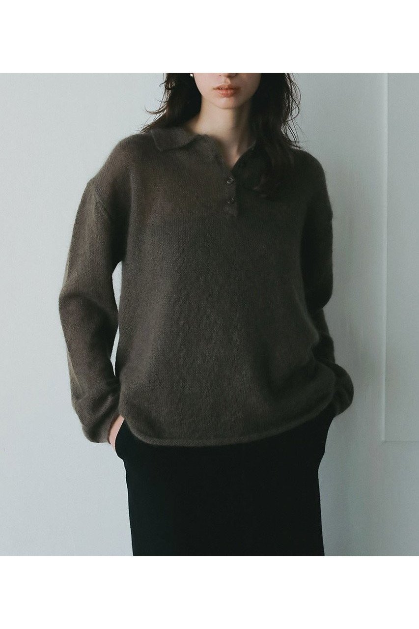 【ハー/HER.】の【11/20 12:00販売開始】モヘアポロニット 人気、トレンドファッション・服の通販 founy(ファニー) ファッション Fashion レディースファッション Fashion for Women トップス・カットソー Cut & Sew Tops ニット Knit Tops & Sweaters カジュアルプルオーバー・ニットトップス Pullovers & Knit Tops / Casual Pullovers おすすめ Recommended / Our Picks フロント Front, Front Design リラックス Relax, Relaxed Fit 新作・新入荷 New Arrivals / New In other-2|ID: prp329100004772876 ipo3291000000034583791