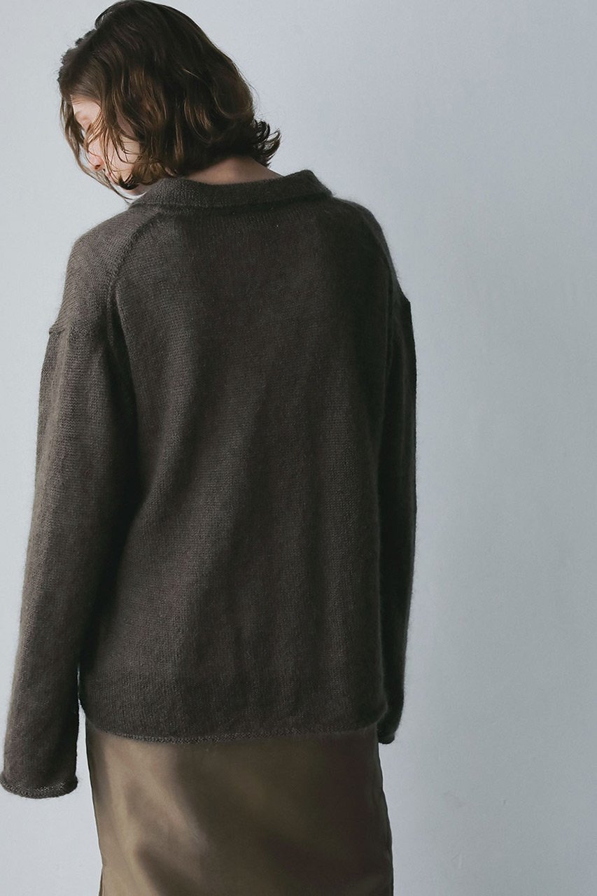 【ハー/HER.】の【11/20 12:00販売開始】モヘアポロニット 人気、トレンドファッション・服の通販 founy(ファニー) ファッション Fashion レディースファッション Fashion for Women トップス・カットソー Cut & Sew Tops ニット Knit Tops & Sweaters カジュアルプルオーバー・ニットトップス Pullovers & Knit Tops / Casual Pullovers おすすめ Recommended / Our Picks フロント Front, Front Design リラックス Relax, Relaxed Fit 新作・新入荷 New Arrivals / New In other-5|ID: prp329100004772876 ipo3291000000034583794