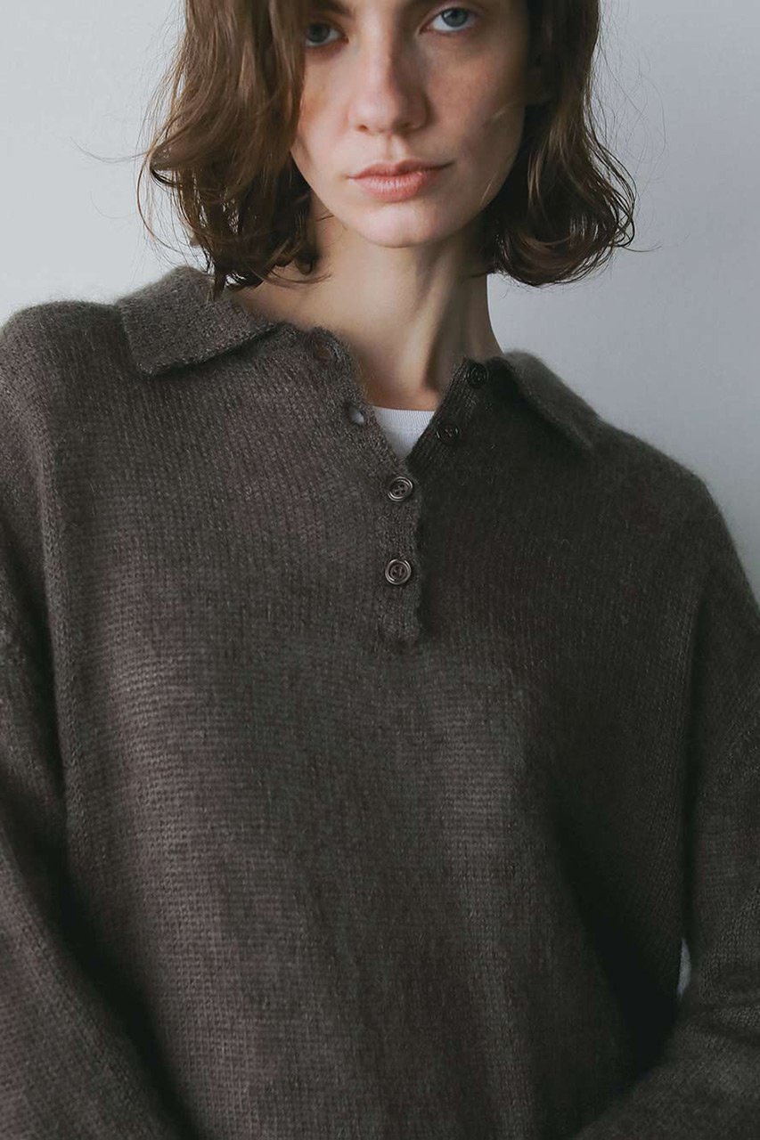 【ハー/HER.】の【11/20 12:00販売開始】モヘアポロニット 人気、トレンドファッション・服の通販 founy(ファニー) ファッション Fashion レディースファッション Fashion for Women トップス・カットソー Cut & Sew Tops ニット Knit Tops & Sweaters カジュアルプルオーバー・ニットトップス Pullovers & Knit Tops / Casual Pullovers おすすめ Recommended / Our Picks フロント Front, Front Design リラックス Relax, Relaxed Fit 新作・新入荷 New Arrivals / New In other-6|ID: prp329100004772876 ipo3291000000034583795