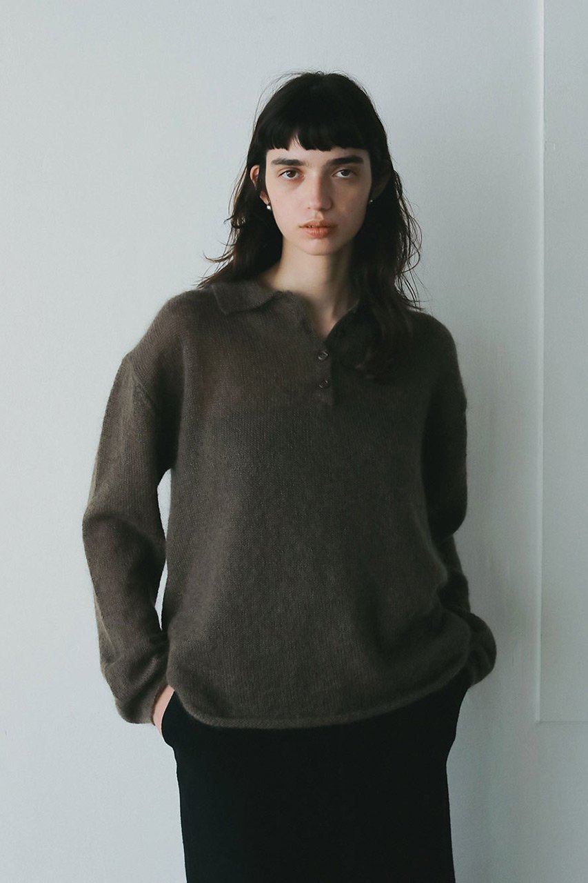 【ハー/HER.】のモヘアポロニット 人気、トレンドファッション・服の通販 founy(ファニー) ファッション Fashion レディースファッション Fashion for Women トップス・カットソー Cut & Sew Tops ニット Knit Tops & Sweaters カジュアルプルオーバー・ニットトップス Pullovers & Knit Tops / Casual Pullovers おすすめ Recommended / Our Picks フロント Front, Front Design リラックス Relax, Relaxed Fit other-6|ID: prp329100004772876 ipo3291000000035772584