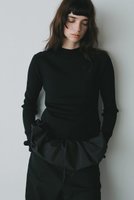 【ハー/HER.】の【11/20 12:00販売開始】バルーンドッキングニット 人気、トレンドファッション・服の通販 founy(ファニー) ファッション Fashion レディースファッション Fashion for Women トップス・カットソー Cut & Sew Tops ニット Knit Tops & Sweaters カジュアルプルオーバー・ニットトップス Pullovers & Knit Tops / Casual Pullovers ギャザー Gathered, Ruffled シンプル Simple, Minimal ドッキング Docking, Mixed Material バルーン Balloon, Balloon Silhouette 切替 Switching, Contrast Panel 新作・新入荷 New Arrivals / New In |ID:prp329100004772877