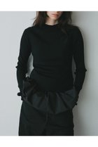 【ハー/HER.】の【11/20 12:00販売開始】バルーンドッキングニット 人気、トレンドファッション・服の通販 founy(ファニー) ファッション Fashion レディースファッション Fashion for Women トップス・カットソー Cut & Sew Tops ニット Knit Tops & Sweaters カジュアルプルオーバー・ニットトップス Pullovers & Knit Tops / Casual Pullovers ギャザー Gathered, Ruffled シンプル Simple, Minimal ドッキング Docking, Mixed Material バルーン Balloon, Balloon Silhouette 切替 Switching, Contrast Panel 新作・新入荷 New Arrivals / New In thumbnail ブラック|ID: prp329100004772877 ipo3291000000034583798