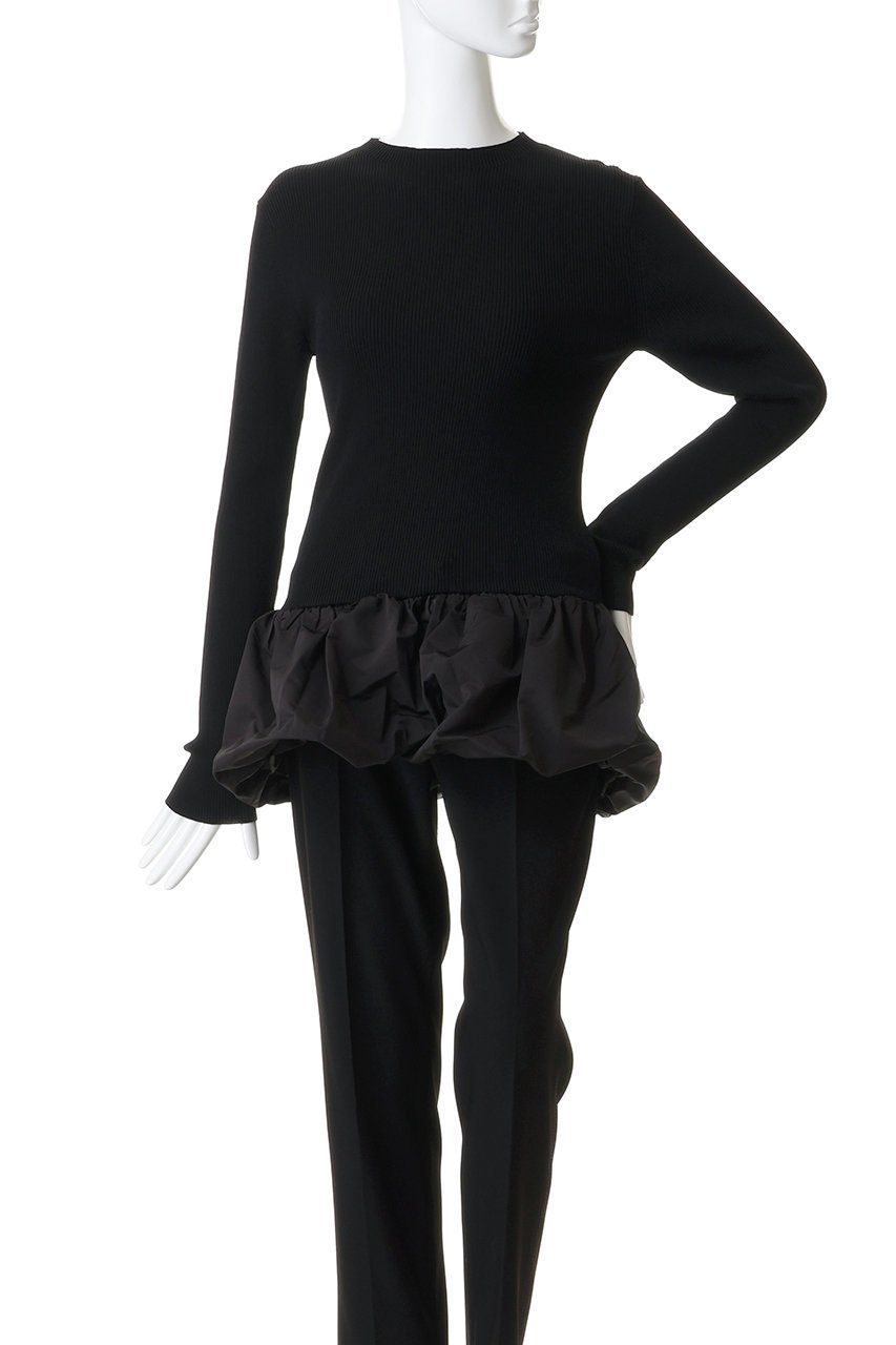 【ハー/HER.】のバルーンドッキングニット 人気、トレンドファッション・服の通販 founy(ファニー) 　ファッション　Fashion　レディースファッション　Fashion for Women　トップス・カットソー　Cut & Sew Tops　ニット　Knit Tops & Sweaters　カジュアルプルオーバー・ニットトップス　Pullovers & Knit Tops / Casual Pullovers　ギャザー　Gathered, Ruffled　シンプル　Simple, Minimal　ドッキング　Docking, Mixed Material　バルーン　Balloon, Balloon Silhouette　再入荷　Restock / Back in Stock　切替　Switching, Contrast Panel　other-5|ID: prp329100004772877 ipo3291000000034628181