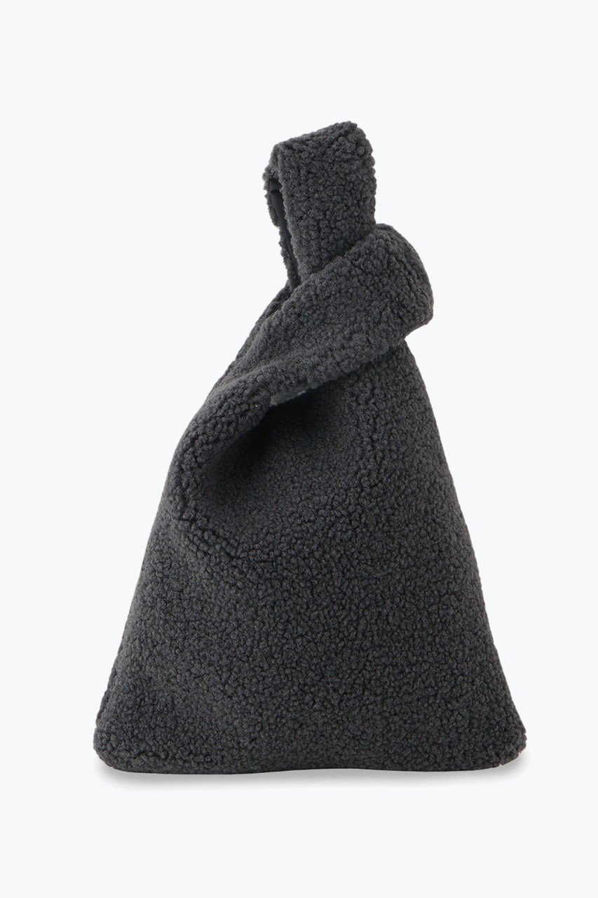 【レリル/lelill】のボアバッグ インテリア・キッズ・メンズ・レディースファッション・服の通販 founy(ファニー) ファッション Fashion レディースファッション Fashion for Women バッグ Bags ストレッチ Stretch, Stretchy Fabric タフタ Taffeta, Structured Fabric 新作・新入荷 New Arrivals / New In A/W・秋冬 Autumn/Winter チャコールグレー|ID: prp329100004772878 ipo3291000000034583809