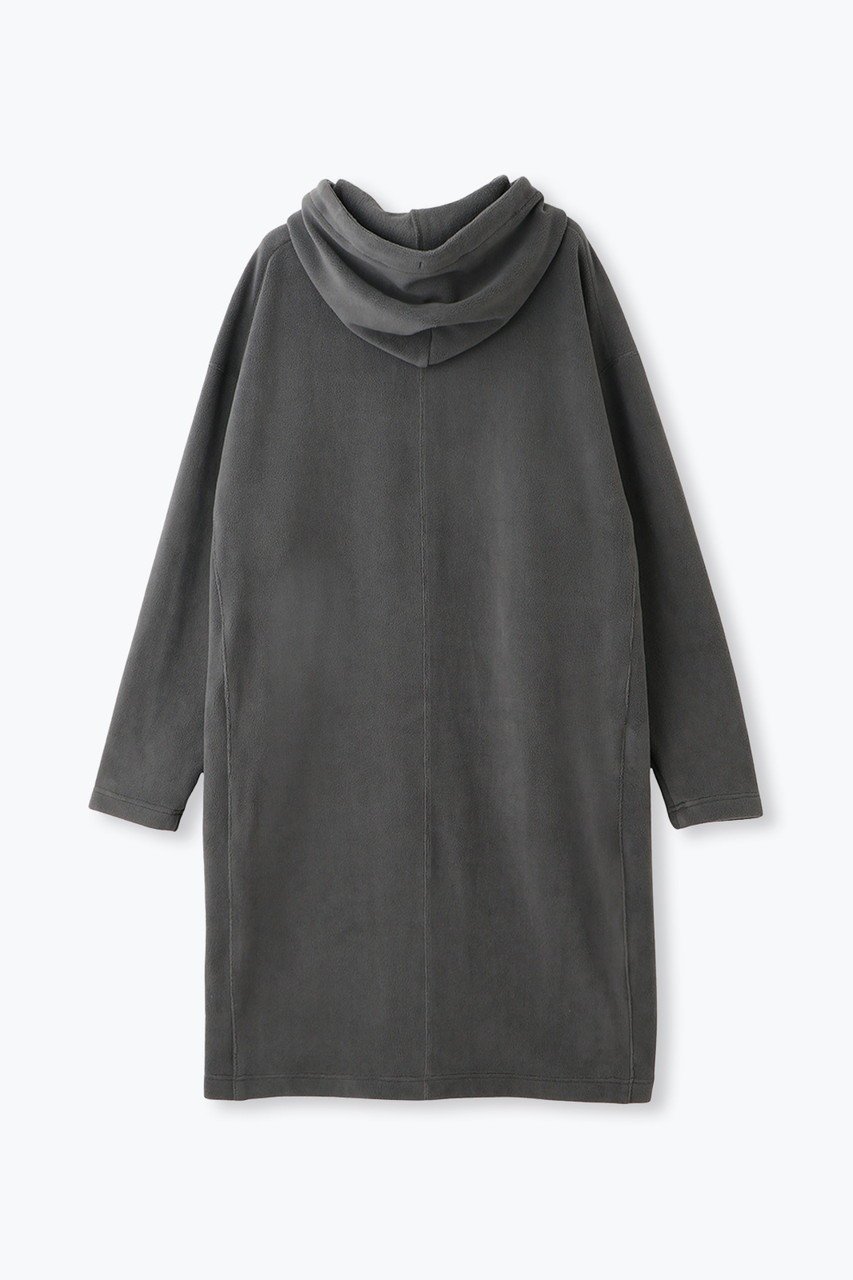 【レリル/lelill】のCOZY FLEECE FOODIECOAT/コージーフリース フーディコート 人気、トレンドファッション・服の通販 founy(ファニー) 　ファッション　Fashion　レディースファッション　Fashion for Women　アウター　Coat / Outerwear Collection　コート・ロングコート・ピーコート　Long Coats, Peacoats & More　シンプル　Simple, Minimal　フロント　Front, Front Design　ポケット　Pocket, Pocket Detail　ロング　Long, Long-Length　人気　Popular, Best Seller　新作・新入荷　New Arrivals / New In　other-2|ID: prp329100004772879 ipo3291000000034583820