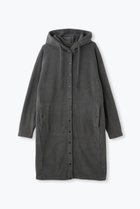 【レリル/lelill】のCOZY FLEECE FOODIECOAT/コージーフリース フーディコート チャコールグレー|ID: prp329100004772879 ipo3291000000035772589