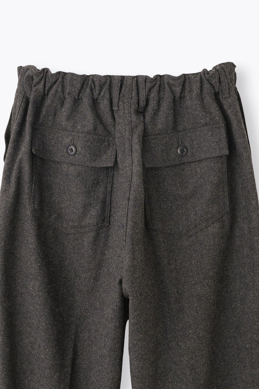 【レリル/lelill】のWOOL ベイカーパンツ 人気、トレンドファッション・服の通販 founy(ファニー) 　ファッション　Fashion　レディースファッション　Fashion for Women　パンツ　Pants & Trousers　メルトン　Melton, Heavy Wool　モチーフ　Motif, Design Theme　人気　Popular, Best Seller　定番　Standard, Basic Item　other-6|ID: prp329100004772880 ipo3291000000035456005