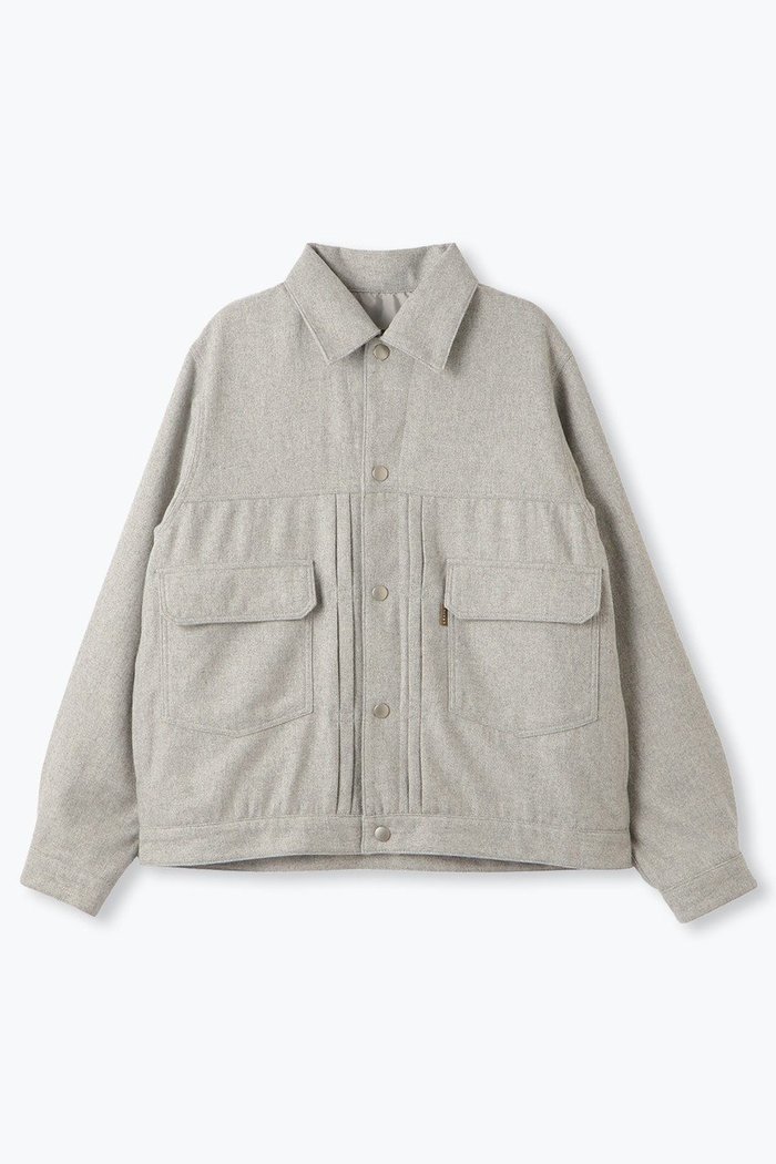 【レリル/lelill】のWOOLGジャン / ジャケット インテリア・キッズ・メンズ・レディースファッション・服の通販 founy(ファニー) https://founy.com/ ファッション Fashion レディースファッション Fashion for Women アウター Coat / Outerwear Collection レディースジャケット・軽アウター Jackets ジャケット Jacket, Outerwear デニム Denim, Jeans Material メルトン Melton, Heavy Wool モチーフ Motif, Design Theme エレガント 上品 Elegant 新作・新入荷 New Arrivals / New In |ID: prp329100004772881 ipo3291000000034583837