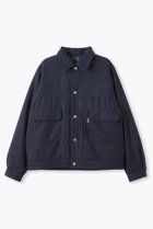 【レリル/lelill】のWOOLGジャン / ジャケット 人気、トレンドファッション・服の通販 founy(ファニー) ファッション Fashion レディースファッション Fashion for Women アウター Coat / Outerwear Collection レディースジャケット・軽アウター Jackets ジャケット Jacket, Outerwear デニム Denim, Jeans Material メルトン Melton, Heavy Wool モチーフ Motif, Design Theme エレガント 上品 Elegant 新作・新入荷 New Arrivals / New In thumbnail ネイビー|ID: prp329100004772881 ipo3291000000034583839