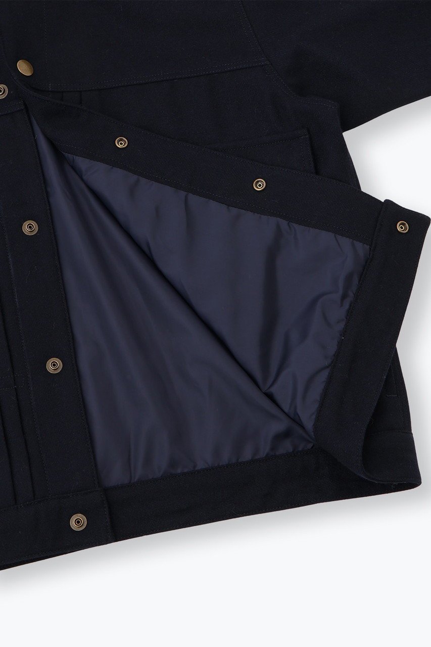 【レリル/lelill】のWOOLGジャン / ジャケット 人気、トレンドファッション・服の通販 founy(ファニー) 　ファッション　Fashion　レディースファッション　Fashion for Women　アウター　Coat / Outerwear Collection　レディースジャケット・軽アウター　Jackets　ジャケット　Jacket, Outerwear　デニム　Denim, Jeans Material　メルトン　Melton, Heavy Wool　モチーフ　Motif, Design Theme　エレガント 上品　Elegant　other-7|ID: prp329100004772881 ipo3291000000035687243