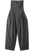 【ハー/HER.】のT/Wポプリンオールインワン チャコールグレー|ID: prp329100004772882 ipo3291000000035772604