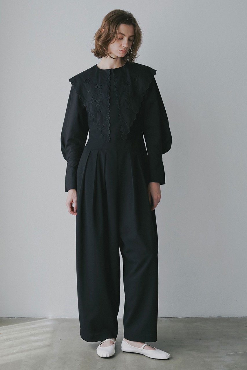 【ハー/HER.】のT/Wポプリンオールインワン 人気、トレンドファッション・服の通販 founy(ファニー) 　ファッション　Fashion　レディースファッション　Fashion for Women　パンツ　Pants & Trousers　ボトム　Bottoms, Lower Wear　再入荷　Restock / Back in Stock　other-7|ID: prp329100004772882 ipo3291000000035772611