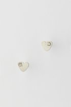 【プリーク/Preek】のYU-KIN DIAMOND TINY HEART ピアス シルバー|ID: prp329100004773578 ipo3291000000034594033