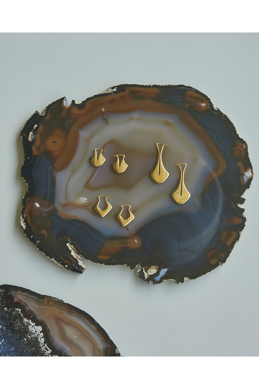 【プリーク/Preek】のYU-KIN ROTUS SLIT ピアス 人気、トレンドファッション・服の通販 founy(ファニー) 　ファッション　Fashion　レディースファッション　Fashion for Women　ジュエリー　Jewelry　ファッションリング　Fashion Rings　イヤリング・フープ・ドロップタイプ　Hoop, Drop & Clip Earrings　なめらか　Smooth, Silky Texture　イヤリング　Earrings　スリット　Slit, Slit Detail　モチーフ　Motif, Design Theme　エレガント 上品　Elegant　新作・新入荷　New Arrivals / New In　other-2|ID: prp329100004773579 ipo3291000000034594040