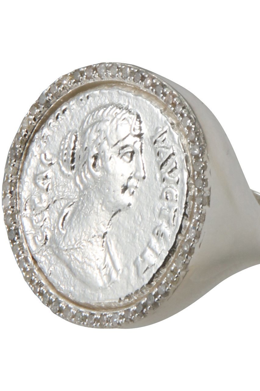 【マリュス/MALUS】のDiamond coin リング 人気、トレンドファッション・服の通販 founy(ファニー) 　ファッション　Fashion　レディースファッション　Fashion for Women　2025年　2025　2025-2026秋冬・A/W　Autumn/Winter 2025–26 AW25–26　おすすめ　Recommended / Our Picks　コイン　Coin, Coin Design　シルバー　Silver, Metallic Silver　ダイヤモンド　Diamond, Brilliant Cut　フィット　Fit, Slim Fit　モダン　Modern, Contemporary　エレガント 上品　Elegant　A/W・秋冬　Autumn/Winter　other-4|ID: prp329100004773583 ipo3291000000034594063