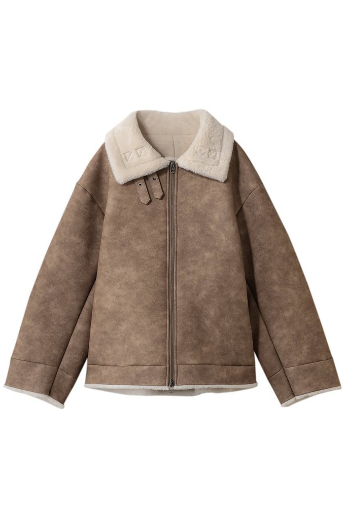 【スタニングルアー/STUNNING LURE】のステンカラーボアコート インテリア・キッズ・メンズ・レディースファッション・服の通販 founy(ファニー) https://founy.com/ ファッション Fashion レディースファッション Fashion for Women アウター Coat / Outerwear Collection コート・ロングコート・ピーコート Long Coats, Peacoats & More なめらか Smooth, Silky Texture ショート Short, Short Length フォルム Silhouette, Form |ID: prp329100004773587 ipo3291000000035730460