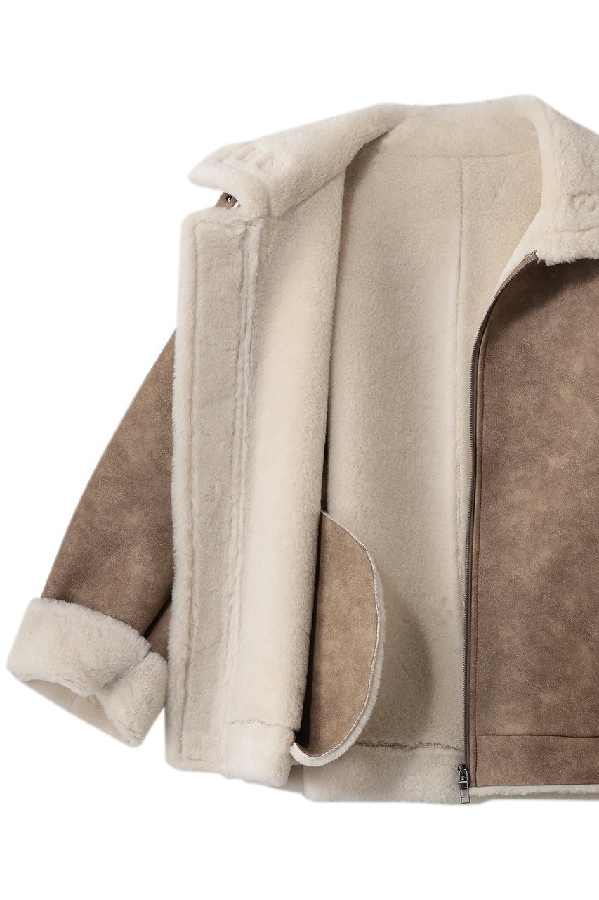 【スタニングルアー/STUNNING LURE】のステンカラーボアコート 人気、トレンドファッション・服の通販 founy(ファニー) 　ファッション　Fashion　レディースファッション　Fashion for Women　アウター　Coat / Outerwear Collection　コート・ロングコート・ピーコート　Long Coats, Peacoats & More　なめらか　Smooth, Silky Texture　ショート　Short, Short Length　フォルム　Silhouette, Form　other-6|ID: prp329100004773587 ipo3291000000035730488