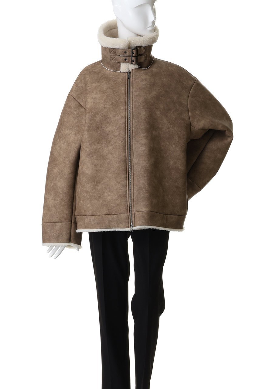 【スタニングルアー/STUNNING LURE】のステンカラーボアコート 人気、トレンドファッション・服の通販 founy(ファニー) 　ファッション　Fashion　レディースファッション　Fashion for Women　アウター　Coat / Outerwear Collection　コート・ロングコート・ピーコート　Long Coats, Peacoats & More　なめらか　Smooth, Silky Texture　ショート　Short, Short Length　フォルム　Silhouette, Form　other-7|ID: prp329100004773587 ipo3291000000035730492